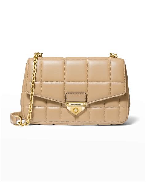 michael kors soho leather shoulder bag